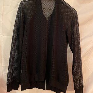 Mesh Sleeve Jacket